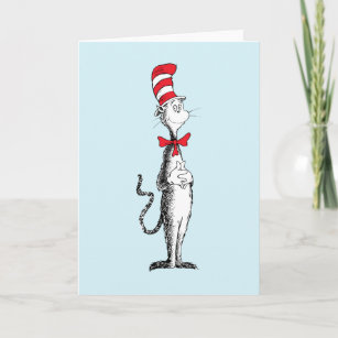 Dr. Seuss I Cat in the Hat Standing Tall Card