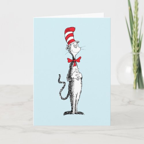 Dr Seuss I Cat in the Hat Standing Tall Card