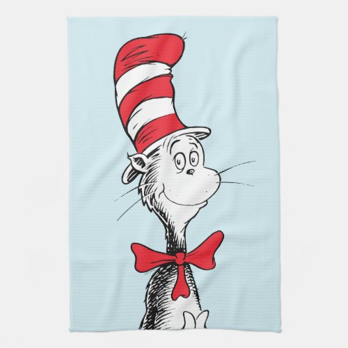 Dr Seuss I Cat in the Hat Standing Tall Kitchen Towel