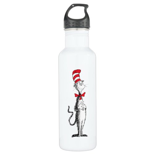 Dr Seuss I Cat in the Hat Standing Tall Stainless Steel Water Bottle