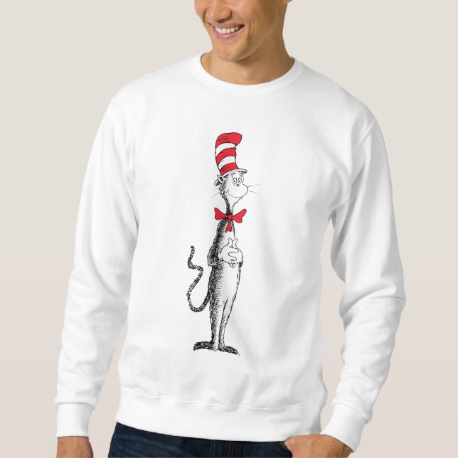 Dr. Seuss I Cat in the Hat Standing Tall Sweatshirt (Front)