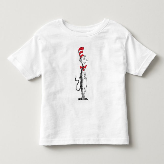 Dr. Seuss I Cat in the Hat Standing Tall Toddler T-shirt (Front)
