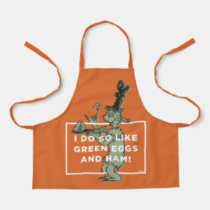 Dr. Seuss I Do So Like Green Eggs and Ham Apron