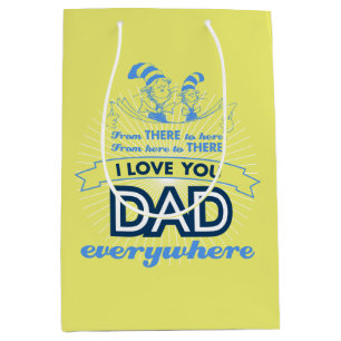 Dr. Seuss I Love You Dad Everywhere Medium Gift Bag
