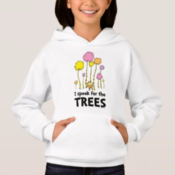 Dr. Seuss | I Speak For The Trees - Lorax Forest Hoodie by DrSeussShop at Zazzle