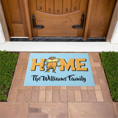 Dr Seuss  I Speak for the Trees _ Lorax Stump Doormat