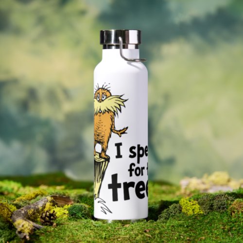 Dr Seuss  I Speak for the Trees _ Lorax Stump Water Bottle