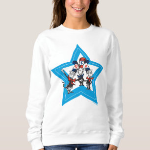 Dr. Seuss Little Cats USA Hats Graphic Sweatshirt