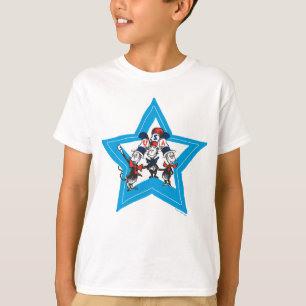 Dr. Seuss Little Cats USA Hats Graphic T-Shirt