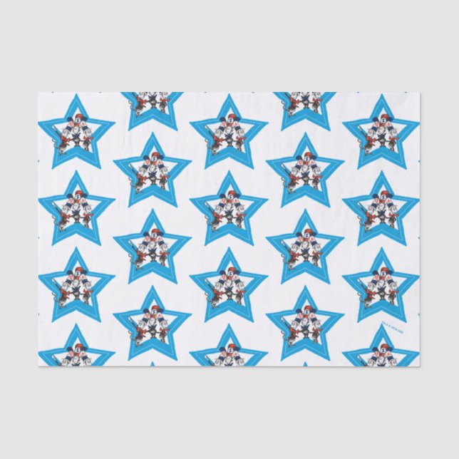Dr. Seuss | Little Cats USA Hats Graphic Tissue Paper (Front)