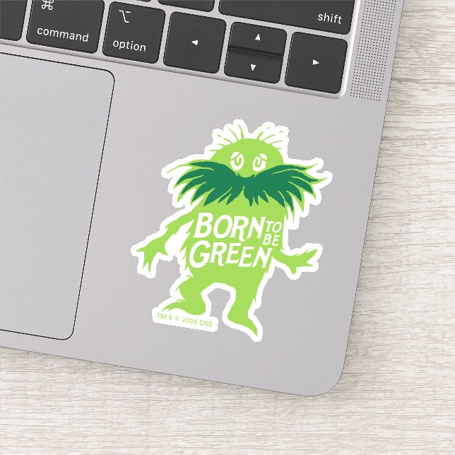 Dr. Seuss | Lorax - Born To Be Green Sticker (Detail)