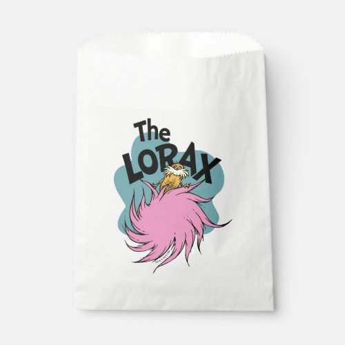 Dr Seuss  Lorax in a Tree Favor Bag