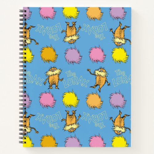 Dr Seuss  Lorax Pattern Notebook