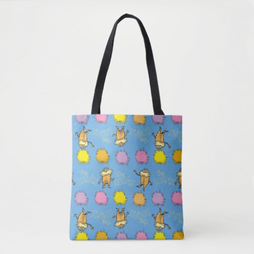 Dr Seuss  Lorax Pattern Tote Bag