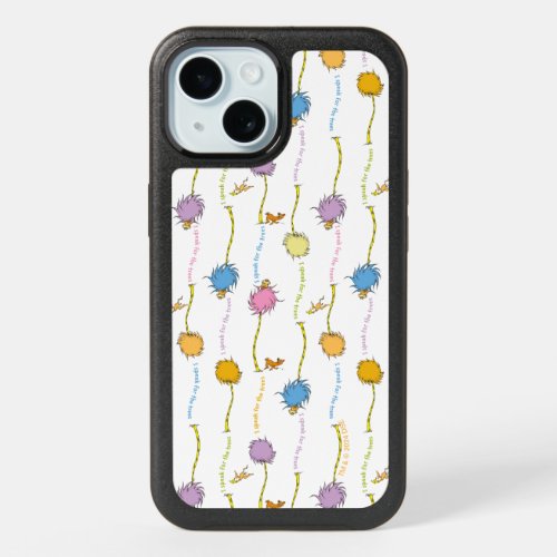 Dr Seuss  Lorax Tree Pattern iPhone 15 Case