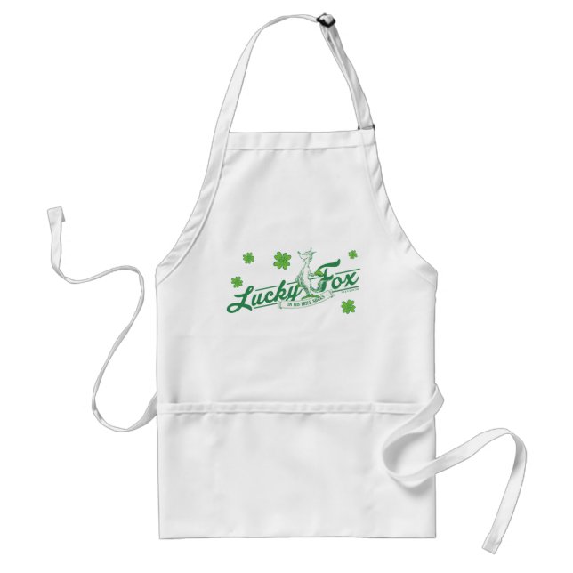 Dr. Seuss | Lucky Fox In His Irish Socks Adult Apron (Front)