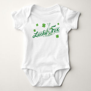 Dr. Seuss Lucky Fox In His Irish Socks Baby Bodysuit