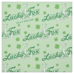 Dr. Seuss   Lucky Fox In His Irish Socks Fabric