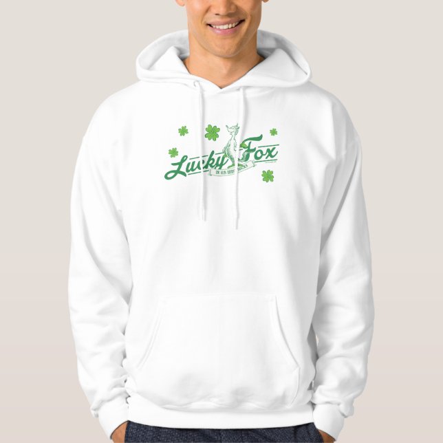 Dr. Seuss | Lucky Fox In His Irish Socks Hoodie (Front)