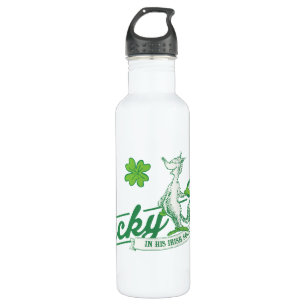 Dr. Seuss Lucky Fox In His Irish Socks Stainless Steel Water Bottle