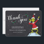 Dr. Seuss | Merry Grinchmas Thank you<br><div class="desc">Invite all your family and friends to your Holiday Party this year with these cute Dr. Seuss chalkboard invites. Personalize by adding all your party details.</div>