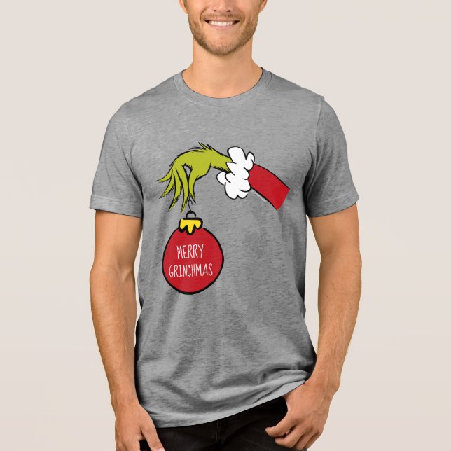 Dr. Seuss | Merry Grinchmas Tri-Blend Shirt (Front)