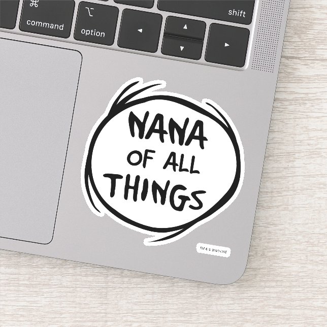 Dr. Seuss | Nana of All Things Grandma Design Sticker (Detail)