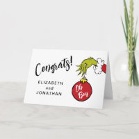 Dr. Seuss | Oh Boy Grinch Baby Congratulations