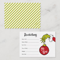 Dr. Seuss | Oh Boy Grinch Baby Predictions Enclosure Card