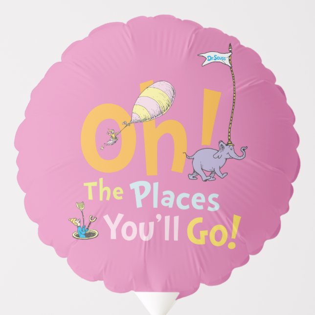 Dr. Seuss | Oh! The Places Parade Balloon (Front)