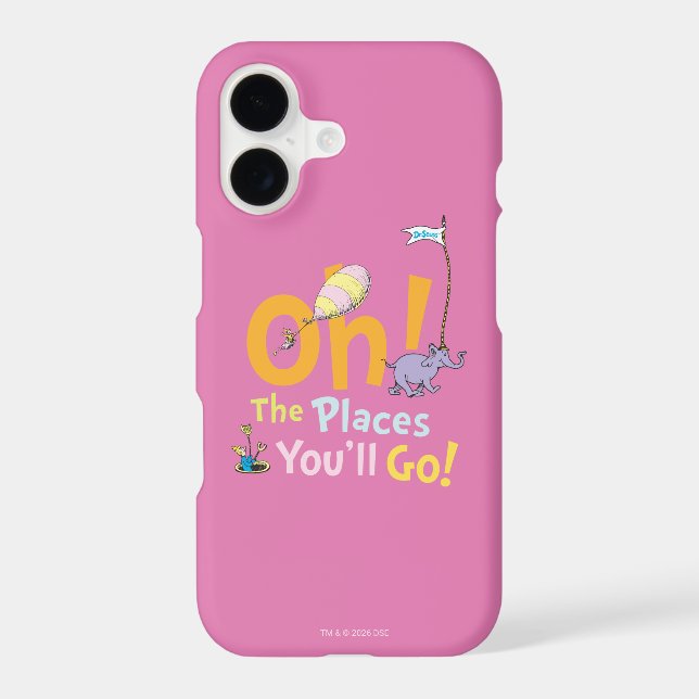 Dr. Seuss | Oh! The Places Parade Case-Mate iPhone Case (Back)