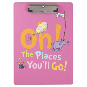 Dr. Seuss   Oh! The Places Parade Clipboard