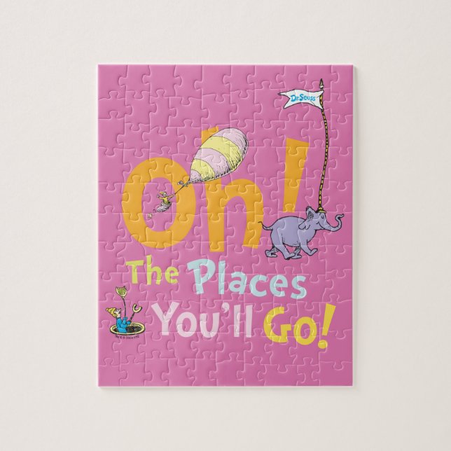 Dr. Seuss | Oh! The Places Parade Jigsaw Puzzle (Vertical)
