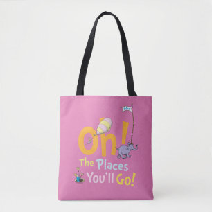 Dr. Seuss Oh! The Places Parade Tote Bag