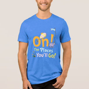 Dr. Seuss Oh! The Places Parade Tri-Blend Shirt