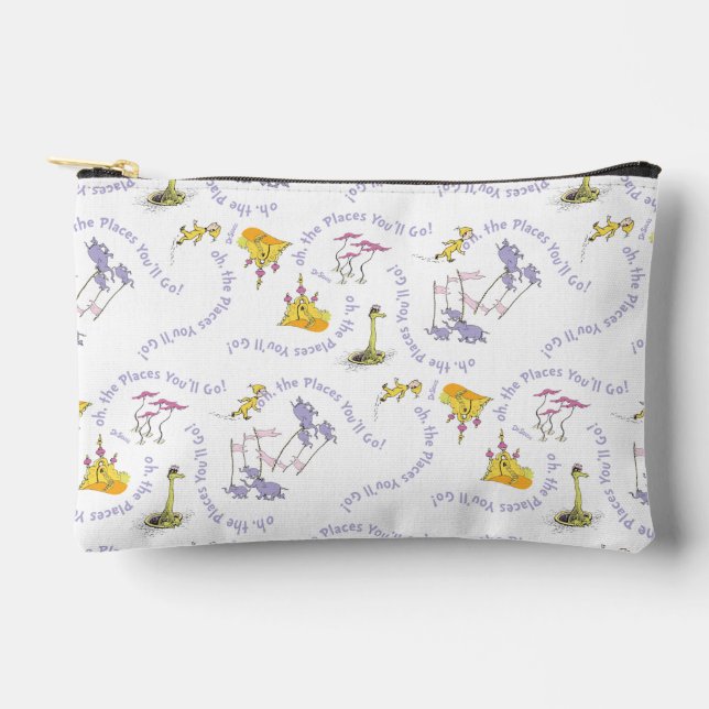 Dr. Seuss "Oh, the Places You'll Go!" Accessory Pouch (Front)
