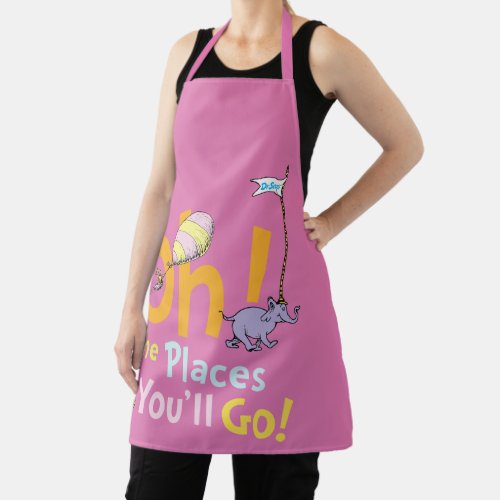 Dr Seuss  Oh The Places Youll Go Apron