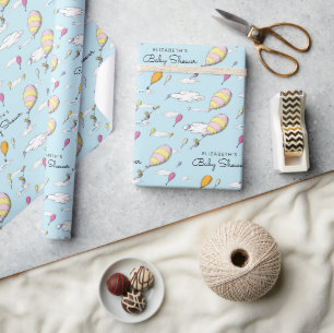 Dr. Seuss Oh, The Places You'll Go Baby Shower Wrapping Paper