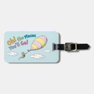 Dr. Seuss | Oh! The Places You'll Go! Bag Tag