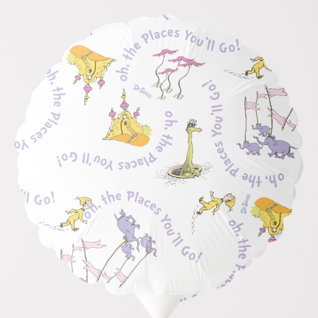 Dr. Seuss "Oh, the Places You'll Go!" Balloon (Front)