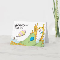 Dr. Seuss | Oh! The Places You'll Go! Card