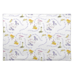 Dr. Seuss "Oh, the Places You'll Go!" Cloth Placemat
