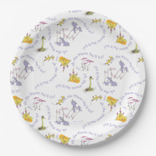 Dr. Seuss "Oh, the Places You'll Go!" Paper Plates