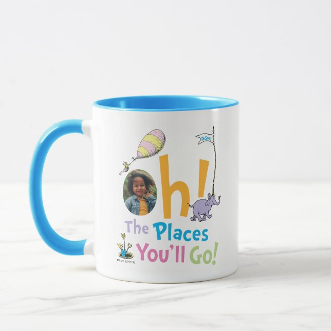 Dr. Seuss | Oh, The Places You'll Go! - Photo Mug (Left)