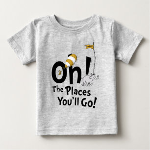 Dr. Seuss   Oh, The Places You'll Go! Retro Baby T-Shirt