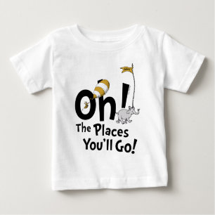 Dr. Seuss Oh, The Places You'll Go! Retro Baby T-Shirt
