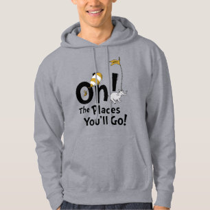 Dr. Seuss Oh, The Places You'll Go! Retro Hoodie