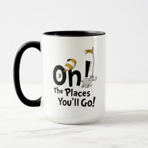 Dr. Seuss Oh, The Places You'll Go! Retro Mug