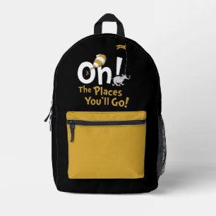 Dr. Seuss Oh, The Places You'll Go! Retro Printed Backpack