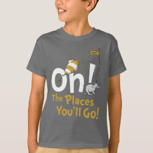 Dr. Seuss   Oh, The Places You'll Go! Retro T-Shirt